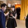 NEW GIRL:  Jess (Zooey Deschanel, C) helps Schmidt (Max Greenfield, L) and Nick (Jake Johnson, R) get through a funeral in the "Chicago" episode of NEW GIRL airing Tuesday, March 19 (9:00-9:30 PM ET/PT) on FOX.  ©2013 Fox Broadcasting Co.  Cr:  Jennifer Clasen/FOX
