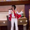 NEW GIRL:  When the gang attends a funeral in Chicago, Jess (Zooey Deschanel, L) steps in and performs as Elvis in the &quot;Chicago&quot; episode of NEW GIRL airing Tuesday, March 26 (9:00-9:30 PM ET/PT) on FOX.  &#xa9;2013 Fox Broadcasting Co.  Cr:  Jennifer Clasen/FOX