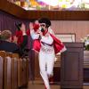 NEW GIRL:  When the gang attends a funeral in Chicago, Jess (Zooey Deschanel, L) steps in and performs as Elvis in the &quot;Chicago&quot; episode of NEW GIRL airing Tuesday, March 26 (9:00-9:30 PM ET/PT) on FOX.  &#xa9;2013 Fox Broadcasting Co.  Cr:  Jennifer Clasen/FOX
