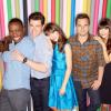 NEW GIRL:  Cast L-R:  Lamorne Morris, Max Greenfield, Zooey Deschanel, Jake Johnson and Hannah Simone.  The third season of NEW GIRL premieres Tuesday, Sept. 17 (9:00-9:30 PM ET/PT) on FOX.  &#xa9;2013 Fox Broadcasting Co. Cr:  Alexei Hay/FOX