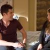 NEW GIRL: Schmidt (Max Greenfield, L) tells Elizabeth (guest star Merritt Wever, R) he wants to continue their relationship in the &quot;All In&quot; season premiere episode of NEW GIRL airing Tuesday, Sept. 17 (9:00-9:30 PM ET/PT) on FOX. &#xa9;2013 Fox Broadcasting Co.  Cr: Jennifer Clasen/FOX
