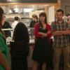 NEW GIRL:  Cece (Hannah Simone, L) has a surprise for Schmidt (Max Greenfield, R) in the "Double Date" episode of NEW GIRL airing Tuesday, Oct. 1 (9:00-9:30 PM ET/PT) on FOX.  Also pictured: Zooey Deschanel, second from L and Jake Johnson, second from R.  ©2013 Fox Broadcasting Co.  Cr: Patrick Wymore/FOX