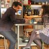 NEW GIRL:  Jess (Zooey Deschanel, R) and Nick (Jake Johnson, L) in the "Double Date" episode of NEW GIRL airing Tuesday, Oct. 1 (9:00-9:30 PM ET/PT) on FOX.  ©2013 Fox Broadcasting Co.  Cr: Ray Mickshaw/FOX