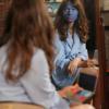 NEW GIRL:  Jess (Zooey Deschanel, R) will try anything to impress Nick in the &quot;The Captain&quot; episode of NEW GIRL airing Tuesday, Oct. 8 (9:00-9:30 PM ET/PT) on FOX. &#xa9;2013 Fox Broadcasting Co.  Cr: Greg Gayne/FOX