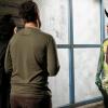 NEW GIRL:  Schmidt (Max Greenfield, R) learns the truth about a secret  that Nick (Jake Johnson, C) has been keeping from him for years in the &quot;Keaton&quot; episode of NEW GIRL airing Tuesday, Oct. 22 (9:00-9:30 PM ET/PT) on FOX.  Also pictured:  Zooey Deschanel (L). &#xa9;2013 Fox Broadcasting Co. Cr: Greg Gayne/FOX
