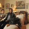 NEW GIRL:  When Nick (Jake Johnson, L) loses Winston's (Lamorne Morris, C) cat, they end up finding the cat at a strange woman's (guest star Jessica Chaffin, R) apartment in the &quot;Werewolf&quot; episode of NEW GIRL airing Tuesday, Nov. 19 (9:00-9:30 PM ET/PT) on FOX. &#xa9;2013 Fox Broadcasting Co.  Cr: Ray Mickshaw/FOX