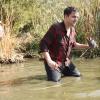 NEW GIRL:  Nick (Jake Johnson) tries out his survival skills when the gang goes on a camping trip for Thanksgiving in the "Thanksgiving III" episode of NEW GIRL airing Tuesday, Nov. 26 (9:00-9:30 PM ET/PT) on FOX.  ©2013 Fox Broadcasting Co.  Cr:  Adam Taylor/FOX