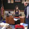 NEW GIRL:  Jess (Zooey Deschanel, L) is forced to share her classroom with the science class in the &quot;Stuck in the Bar&quot; episode of NEW GIRL airing Tuesday, Jan. 7 (9:00-9:30 PM ET/PT) on FOX.  Also pictured:  Guest star Brian Posehn (R).  &#xa9;2013 Fox Broadcasting Co.  Cr:  Adam Taylor/FOX