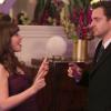 NEW GIRL:  Jess (Zooey Deschanel, L) and Nick (Jake Johnson, R) attend a once-in-a-lifetime party thrown by music legend Prince in the  &quot;Party Time&quot; episode of NEW GIRL airing Sunday, Feb. 2 (approx. 10:30-11:00 PM ET/7:30-8:00 PM PT), immediately after FOX Sports' coverage of SUPER BOWL XLVIII on FOX.  &#xa9;2014 Fox Broadcasting Co.  Cr: Greg Gayne/FOX
