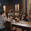 NEW GIRL:  Jess' (Zooey Deschanel, second from L) sister, Abby (guest star Linda Cardellini, second from R), decides to stay in Los Angeles in the &quot;Sister II&quot; episode of NEW GIRL airing Tuesday, Feb. 25 (9:00-9:30 PM ET/PT) on FOX.  Also pictured:  Jake Johnson, L and Max Greenfield, R.  &#xa9;2014 Fox Broadcasting Co.  Cr:  Ray Mickshaw/FOX