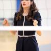 NEW GIRL:  Jess (Zooey Deschanel) is excited when she gets to hire Coach as the boys' volleyball team coach at her school in the &quot;Fired Up&quot; episode of NEW GIRL airing Tuesday, March 11 (9:00-9:30 PM ET/PT) on FOX.  &#xa9;2014 Fox Broadcasting Co.  Cr:  Adam Taylor/FOX
