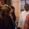 NEW GIRL: The gang (L-R: guest star Damon Wayans Jr., Zooey Deschanel, Hannah Simone, Lamorne Morris and Jack Johnson) gather for Winston's &quot;Honey Roast&quot; in the &quot;Big News&quot; episode of NEW GIRL airing Tuesday, April 15 (9:00-9:30 PM ET/PT) on FOX. &#xa9;2014 Fox Broadcasting Co. Cr: Jennifer Clasen/FOX