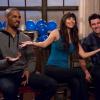 NEW GIRL: Coach (guest star Damon Wayans Jr., L), Cece (Hannah Simone, C) and Schmidt (Max Greenfield, R) watch Winston's &quot;Honey Roast&quot; in the &quot;Big News&quot; episode of NEW GIRL airing Tuesday, April 15 (9:00-9:30 PM ET/PT) on FOX. &#xa9;2014 Fox Broadcasting Co. Cr: Jennifer Clasen/FOX
