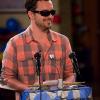 NEW GIRL: Nick (Jake Johnson) takes the stage for Winston's &quot;Honey Roast&quot; in the &quot;Big News&quot; episode of NEW GIRL airing Tuesday, April 15 (9:00-9:30 PM ET/PT) on FOX. &#xa9;2014 Fox Broadcasting Co. Cr: Jennifer Clasen/FOX