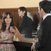 NEW GIRL:  At the last wedding of the summer, Jess (Zooey Deschanel, L) meets Ted, the Best Man (guest star Reid Scott, R), in the "The Last Wedding" season premiere episode of NEW GIRL airing Tuesday, Spet. 16 (9:00-9:30 PM ET/PT) on FOX.  ©2014 Fox Broadcasting Co. Cr:  Ray Mickshaw/FOX.
