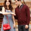 NEW GIRL:  Schmidt (Max Greenfield, R) tutors Jess (Zooey Deschanel, L) in dating via mobile apps in the "Dice" episode of NEW GIRL airing Tuesday, Sept. 23 (9:00-9:30 PM ET/PT) on FOX.  ©2014 Fox Broadcasting Co.  Cr:  Greg Gayne/FOX