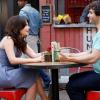 NEW GIRL:  Jess (Zooey Deschanel, L) tries her hand at dating via mobile apps when she meets Jacob (guest star Ryan O'Flanagan, R) in the "Dice" episode of NEW GIRL airing Tuesday, Sept. 23 (9:00-9:30 PM ET/PT) on FOX.  ©2014 Fox Broadcasting Co.  Cr:  Greg Gayne/FOX