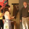 NEW GIRL:  Jess' (Zooey Deschanel, second from L) dad (guest star Rob Reiner, second from R) arrives with his new girlfried (guest star Kaitlin Olson, R) in the "Julie Beckman's Older Sister" episode of NEW GIRL airing Tuesday, Sept. 30 (9:00-9:30 PM ET/PT) on FOX.  Also pictured:  Hannah Simone (L).  ©2014 Fox Broadcasting Co.  Cr:  Patrick McElhenney/FOX