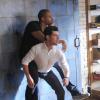 NEW GIRL:  Coach (Damon Wayans, Jr., L) and Schmidt (Max Greenfield, R) compete to see who is the best male model in the "Micro" episode of NEW GIRL airing Tuesday, Oct. 7 (9:00-9:30 PM ET/PT) on FOX.  ©2014 Fox Broadcasting Co.  Cr:  Ray Mickshaw/FOX
