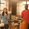 NEW GIRL:  Jess (Zooey Deschanel, L) and Coach (Damon Wayans, Jr. R) get the loft ready for a home visit and background check that is part of Winston's police academy training in the "Background Check" episode of NEW GIRL airing Tuesday, Nov. 4 (9:00-9:30 PM ET/PT) on FOX.  ©2014 Fox Broadcasting Co.  Cr: Patrick McElhenney/FOX