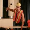 NEW GIRL:  Ryan (guest star Julian Morris) helps Jess present her case at a city council meeting in the "Shark" episode of NEW GIRL airing Tuesday, Jan. 6 (9:00-9:30 PM ET/PT) on FOX.  ©2014 Fox Broadcasting Co.  Cr:  Sam Urdank/FOX