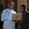 NEW GIRL:  Coach (Damon Wayans, Jr., L) and Winston (Lamorne Morris, R) are forced to stay in the loft and go on a spider hunt in the all-new "Spiderhunt" episode of NEW GIRL airing Tuesday, Feb. 24 (9:00-9:30 PM ET/PT) on FOX.  ©2015 Fox Broadcasting Co. Cr: Ray Mickshaw/FOX