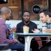 NEW GIRL:  Coach (Damon Wayans, L) and Nick (Jake Johnson, R) convince Winston (Lamorne Morris, C) to talk to a beautiful woman in the "Par 5" episode of NEW GIRL airing Tuesday, April 7 (9:00-9:30 PM ET/PT) on FOX. ©2015 Fox Broadcasting Co. Cr: Ray Mickshaw/FOX