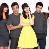NEW GIRL:  L-R:  Hannah Simone, Jake Johnson, Zooey Deschanel, Max Greenfield and Lamorne Morris.  Season three of NEW GIRL premieres               on FOX.  ©2015 Fox Broadcasting Co.  Cr:  Alexi Hay/FOX