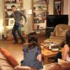 NEW GIRL: L-R: Max Greenfield, Zooey Deschanel and Hannah Simone in the "Goosebumps Walkaway" episode of NEW GIRL airing Tuesday, March 8 (8:00-8:30 PM ET/PT) on FOX. ©2016 Fox Broadcasting Co. Cr: Adam Taylor/FOX