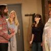 NEW GIRL: L-R: Guest star David Walton, guest star Lucy Punch, Zooey Deschanel and Jake Johnson in the "Sam Again" episode of NEW GIRL airing Tuesday, March 29 (8:00-8:30 PM ET/PT) on FOX. ©2016 Fox Broadcasting Co. Cr: Patrick McElhenney/FOX