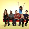 NEW GIRL:  The new comedy starring Zooey Deschanel as an adorkable girl who moves in with three single guys, changing their lives in unexpected ways, premieres Tuesday, Sept. 20 (9:00-9:30 PM ET/PT) on FOX.   (Pictured L-R:  Hannah Simone, Lamorne Morris,  Jake Johnson, Zooey Deschanel and Max Greenfield).  &#xa9;2011 Fox Broadcasting Co. Cr: Autumn DeWilde/FOX