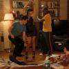NEW GIRL:  Cece (Hannah Simone, C) dances with Schmidt (Max Greenfield, L) and Winston (Lamorne Morris, R) in the &quot;Cece Crashes&quot; episode of NEW GIRL airing Tuesday, Nov. 8 (9:00-9:30 PM ET/PT) on FOX.  &#xa9;2011 Fox Broadcasting Co.  Cr:  Greg Gayne/FOX