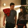 NEW GIRL: Nick (Jake Johnson, L) asks Jess (Zooey Deschanel, R) not to talk to the landlord about the safety hazards in the loft in the &quot;Landlord&quot; episode of NEW GIRL, airing Tuesday, Feb. 7 (9:00-9:31 PM ET/PT) on FOX.  &#xa9;2011 Fox Broadcasting Co.  Cr:  Patrick McElhenney/FOX