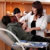 NEW GIRL:  When Nick (Jake Johnson, L) is hurt playing touch football, Jess (Zooey Deschanel, C) discovers he doesn't have insurance and brings him to her friend (guest star June Diane Raphael, R) who is an OB-GYN in the &quot;Injured&quot; episode of NEW GIRL airing Tuesday, March 6 (9:00-9:30 PM ET/PT) on FOX.  &#xa9;2012 Fox Broadcasting Co.  Cr:  Greg Gayne/FOX