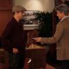 NEW GIRL:   Russell (guest star Dermot Mulroney, R) gives Nick (Jake Johnson, L) a new phone in the &quot;Fancyman (Part 1)&quot; episode of NEW GIRL airing Tuesday, March 20 (9:00-9:30 PM ET/PT) on FOX.  &#xa9;2012 Fox Broadcasting Co.  Cr:  Greg Gayne/FOX