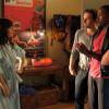 NEW GIRL:  Jess (Zooey Deschanel, L) welcomes Winston (Lamorne Morris, second from R) when he moves back into the loft in the "Kryptonite" episode of NEW GIRL airing Tuesday, Sept. 27 (9:00-9:30 PM ET/PT) on FOX.  Also pictured:  Jack Johnson (second from L) and Max Greenfield (R).  ©2011 Fox Broadcasting Co.  Cr:  Greg Gayne/FOX