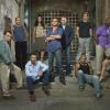 PRISON BREAK: The third season of PRISON BREAK premieres Monday, Sept. 17 (8:00-9:00 PM ET/PT) on FOX. Pictured L-R: Robert Knepper, Wade Williams, Chris Vance, Danay Garcia, Dominic Purcell, Wentworth Miller, William Fichtner, Amaury Nolasco, Robert Wisdom and Jodi Lyn O'Keefe. &copy;2007 Fox Broadcasting Co. Cr: Michael Lavine/FOX