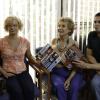 RAISING HOPE: Virginia (Martha Plimpton, L) and Burt (Garret Dillahunt, R) take Maw-Maw (Cloris Leachman, C) to the doctor in the all-new &quot;Throw Maw Maw from the House, Part One&quot; episode of RAISING HOPE airing Tuesday, October 9 (8:00-8:30 PM ET/PT) on FOX. &#xa9;2012 Fox Broadcasting Co. CR: Jordin Althaus/FOX