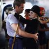 RAISING HOPE: Burt (Garret Dillahunt, L) and Virginia (Martha Plimpton, R) share a moment on Halloween night in the all-new &quot;Don't Ask, Don't Tell Me What To Do&quot; episode of RAISING HOPE airing Tuesday, Oct. 30 (8:00-8:30 PM ET/PT) on FOX. &#xa9;2012 Fox Broadcasting Co. CR: Greg Gayne/FOX