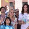 RAISING HOPE: In a flashback, Virginia (Martha Plimpton, L) and Burt (Garret Dillahunt, R) attend the Natesville Thanksgiving Day Festival in the &quot;Candy Wars&quot; episode of RAISING HOPE airing Tuesday, Nov. 20 (8:00-8:30 PM ET/PT) on FOX. &#xa9;2012 Fox Broadcasting Co. CR: Michael Becker/FOX