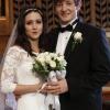 RAISING HOPE: Sabrina (Shannon Woodward, L) and Jimmy (Lucas Neff, R) get married in the &quot;Modern Wedding&quot; episode of RAISING HOPE airing Tuesday, Jan. 29 (8:00-8:30 PM ET/PT) on FOX. &#xa9;2013 Fox Broadcasting Co. CR: Greg Gayne/FOX