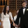 RAISING HOPE: Sabrina (Shannon Woodward, L) and Jimmy (Lucas Neff, R) get married in the &quot;Modern Wedding&quot; episode of RAISING HOPE airing Tuesday, Jan. 29 (8:00-8:30 PM ET/PT) on FOX. &#xa9;2013 Fox Broadcasting Co. CR: Greg Gayne/FOX