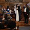 RAISING HOPE: Sabrina (Shannon Woodward, L) and Jimmy (Lucas Neff, R) get married in the &quot;Modern Wedding&quot; episode of RAISING HOPE airing Tuesday, Jan. 29 (8:00-8:30 PM ET/PT) on FOX. Also pictured L-R: Kate Miccuci and Todd Giebenhain &#xa9;2013 Fox Broadcasting Co. CR: Greg Gayne/FOX