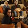 RAISING HOPE: Virginia (Martha Plimpton, L) and Burt (Garret Dillahunt, second from R) try to retrieve their home video from another couple (guest stars Liza Snyder, L and Mike O'Malley, R) in  &quot;Sex, Clown and Videotape,&quot; the second of two back-to-back episodes of RAISING HOPE airing Tuesday, Feb. 5 (8:00-9:00 PM ET/PT) on FOX. &#xa9;2013 Fox Broadcasting Co. CR: Greg Gayne/FOX