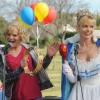 RAISING HOPE: Virginia (Martha Plimpton, L) and Donna (guest star Jaime Pressly, R) are the backup singers for an impromptu band in &quot;Making The Band,&quot; the first of two back-to-back episodes of RAISING HOPE airing Tuesday, Feb. 26 (8:00-8:30 PM ET/PT) on FOX. &#xa9;2013 Fox Broadcasting Co. CR: Ray Mickshaw/FOX