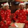 RAISING HOPE: Virginia (Martha Plimpton, L) and Burt (Garret Diallahunt, R) open presents on Christmas in the all-new holiday themed &quot;The Last Christmas&quot; episode of RAISING HOPE airing Tuesday, Dec. 11 (8:00-8:30 PM ET/PT) on FOX. &#xa9;2012 Fox Broadcasting Co. CR: Greg Gayne/FOX
