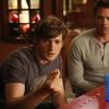 RAISING HOPE: Burt (Garret Dillahunt, R) helps Jimmy (Lucas Neff, R) earn extra money in the all-new &quot;Lord of the Ring&quot; episode of RAISING HOPE airing Tuesday, Jan. 15 (8:00-8:30 PM ET/PT) on FOX. &#xa9;2012 Fox Broadcasting Co. CR: Prashant Gupta/FOX