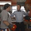 BREAKING IN:  Oz (Christian Slater, C) and guest star Mike Tyson (R) try to help a geeky high school student (guest star Zack Pearlman, L) in &quot;21.0 Jump Street&quot; the season finale episode of BREAKING IN airing Wednesday, May 18 (9:30-10:00 PM ET/PT) on FOX.  &#xa9;2011 Fox Broadcasting Co.  Cr:  Patrick Wymore/FOX