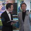 BREAKING IN:  When Contra Security is hired to find a teen cyber-bully, Cameron (Bret Harrison, L), Oz (Christian Slater, R) and the team go back to high school in &quot;21.0 Jump Street&quot; the season finale episode of BREAKING IN airing Wednesday, May 18 (9:30-10:00 PM ET/PT) on FOX.   &#xa9;2011 Fox Broadcasting Co.  Cr:  Jordin Althaus/FOX