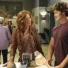 RAISING HOPE:  Jimmy (Lucas Neff, R) agrees to attend art class with his girlfriend (Kaitlyn Black, L) in the &quot;Sleep Training&quot; episode of RAISING HOPE airing at a special time Tuesday, April 26 (9:30-10:00 PM ET/PT) on FOX.  &#xa9;2011 Fox Broadcasting Co.  Cr:  Ray Mickshaw/FOX
